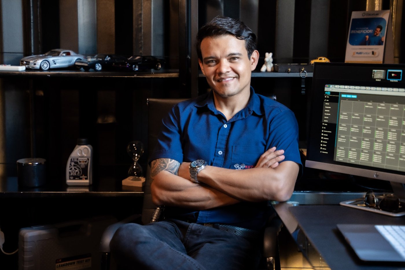 Edwin, propietario de Taller Autoboys